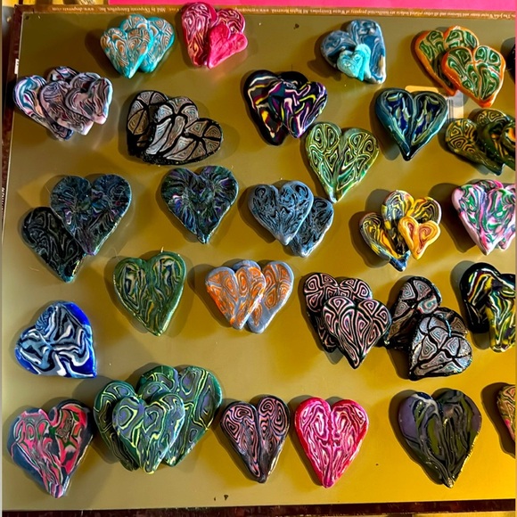Colorful Heart Art Set - Picture 1 of 2